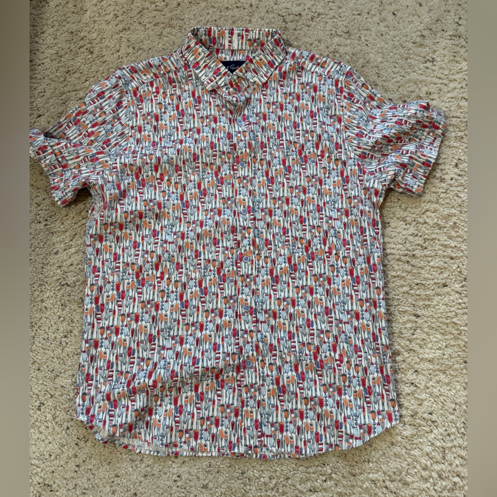 Robert Graham Multicolor Print Shirt